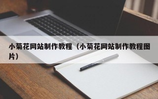 肇庆小菊花网站制作教程（小菊花网站制作教程图片）